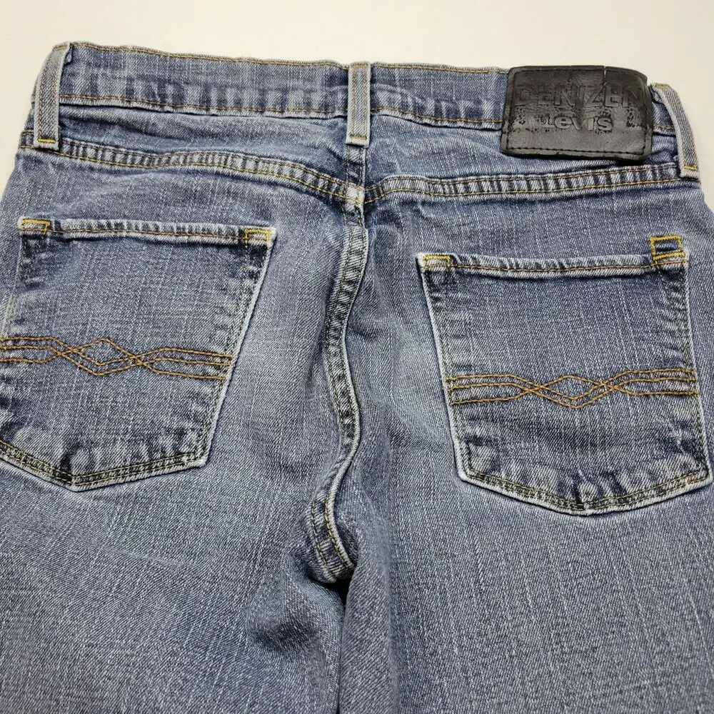 Levi's Denizen 232 Straight Leg Slim Fit Jeans Medium Wash Denim 28x30